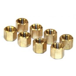 Brass Exhaust Nuts 8mm-1.25...