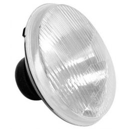 H4 Headlight; 7" Round w/bulb 12v
