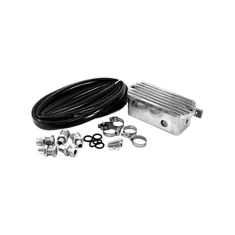 Cast Aluminum Oil Breather Kit; Kit