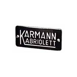 Karmann Kabriolett Badge