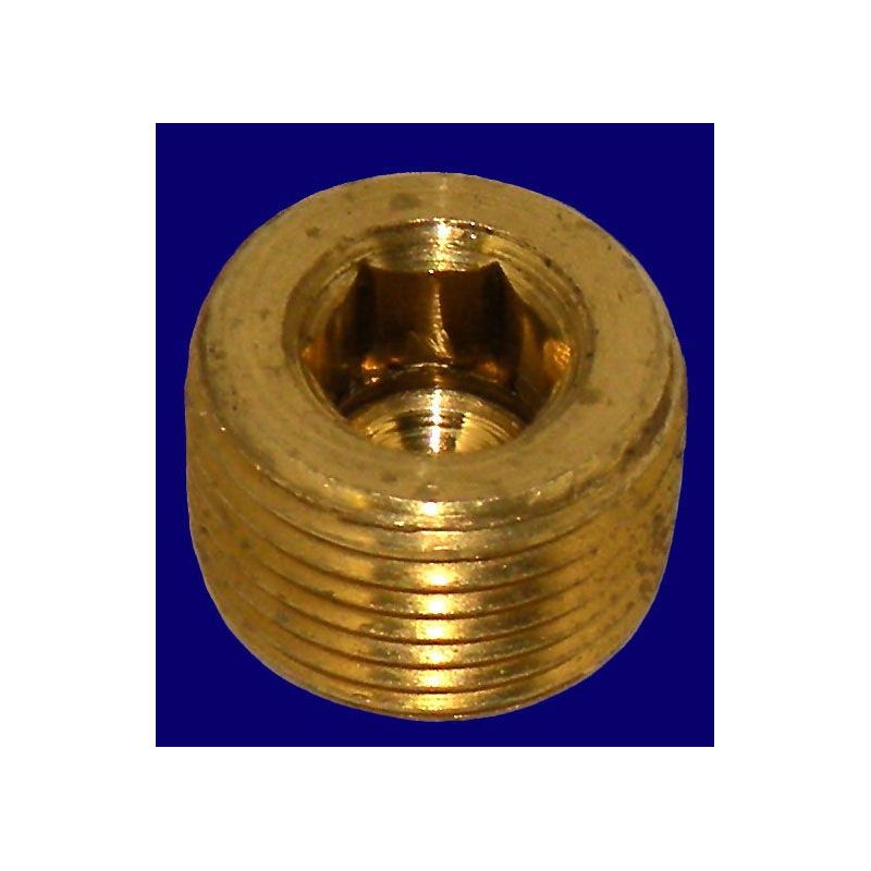 Oil Fittings Brass; Oil passage plug 3/8" pipe