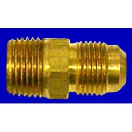 Oil Fittings Brass; Quick male to 1/2" pipe