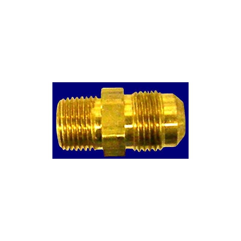 Oil Fittings Brass; Quick male to 3/8" pipe