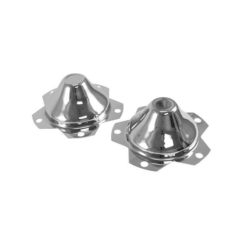 Chrome Center Caps; For 5 lug wheels (pr)