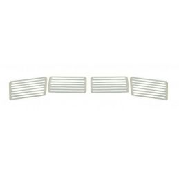 Deck Lid Trim - Aluminum 4pc.