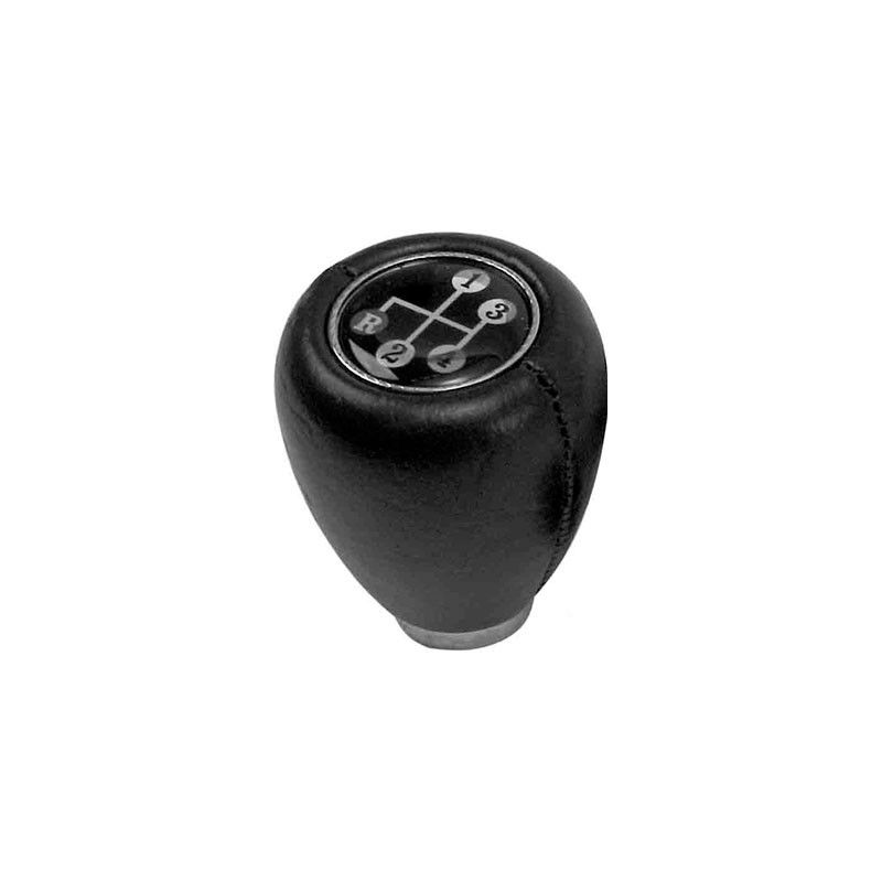 Shift Knobs With Shift Pattern; Brown leather