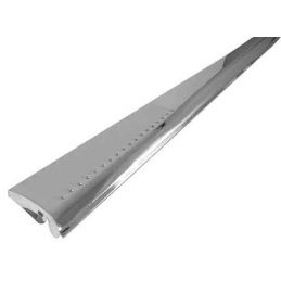 Stainless Steel Running Boards; Louvered (pr)