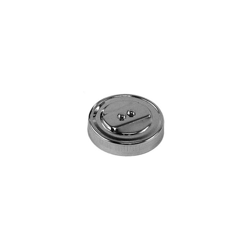 Chrome Oil Cap; Stock