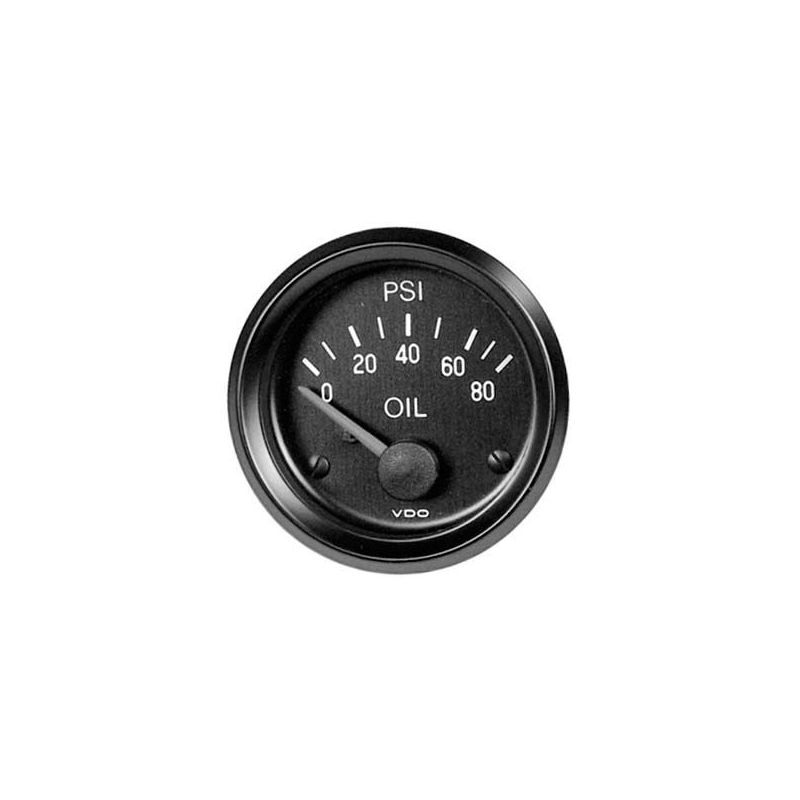 VDO Performance Instruments - Cockpit; *Oil pressure 80 PSI 2 1/16"