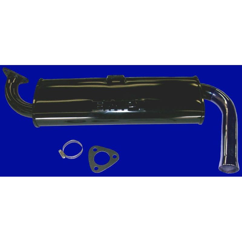 Header Systems; Single quiet  pack muffler only for 3251004