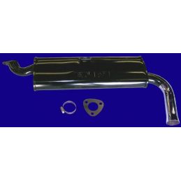 Header Systems; Single quiet muffler only for 1251000