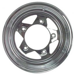 Steel Wheels; 15 x 8 Chrome