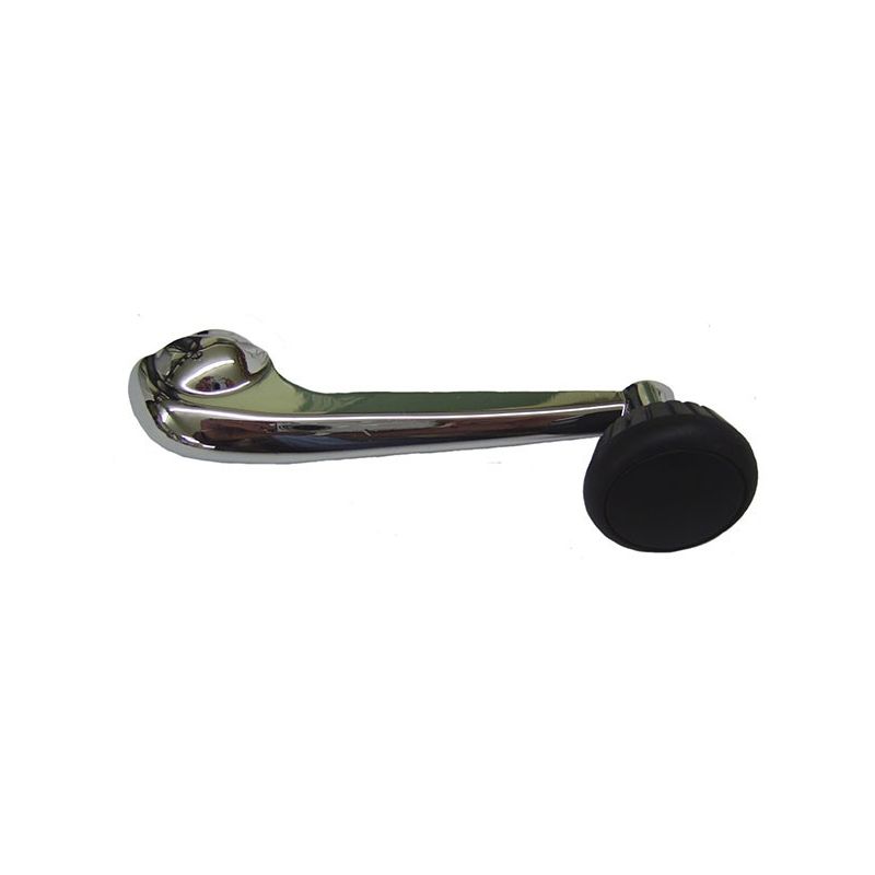 Door Window Cranks; Black