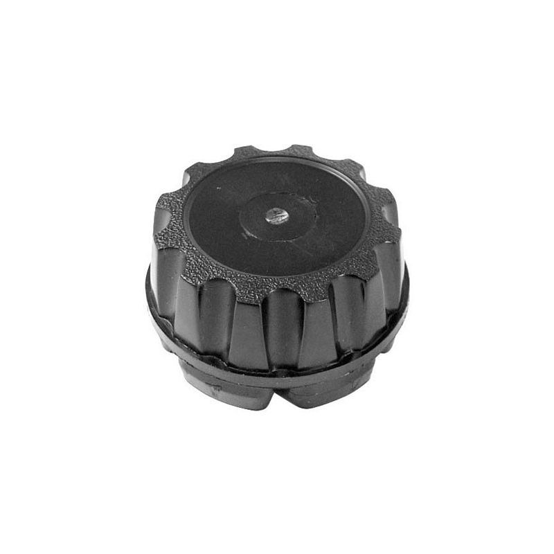 Empi 5-spoke Wheels; Replacement cap black