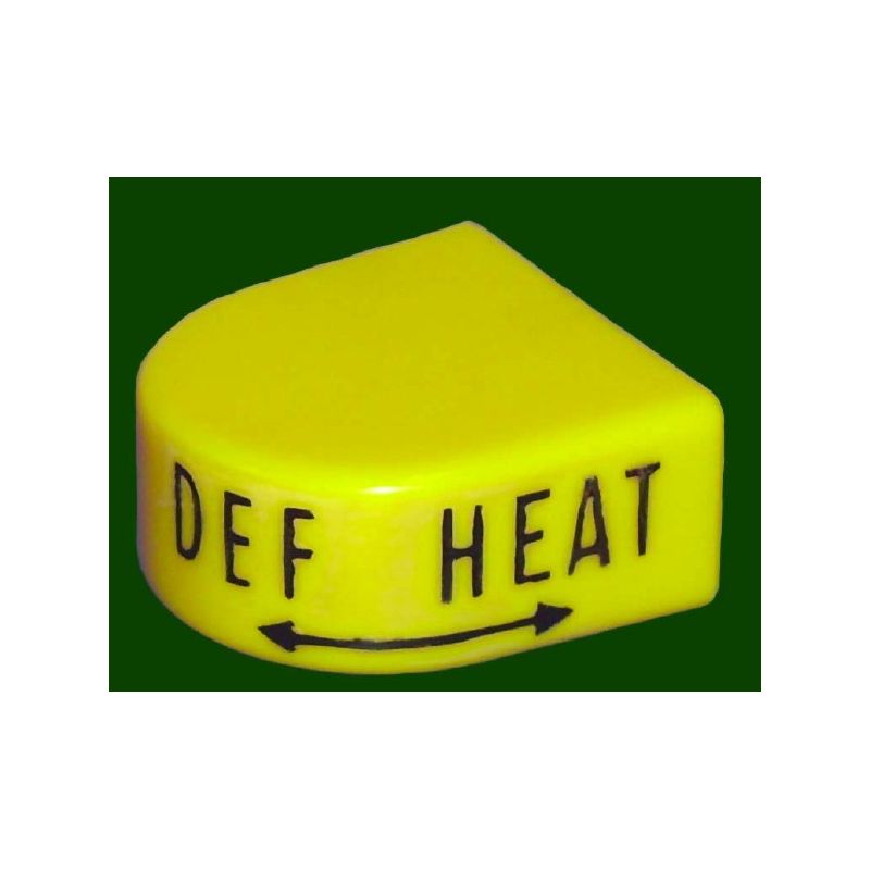 Heater Knobs; Defroster on/off