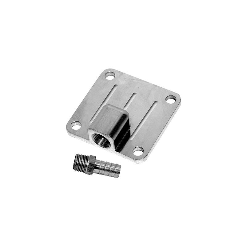 Full Flow Oil Pump Cover; Aluminum cover