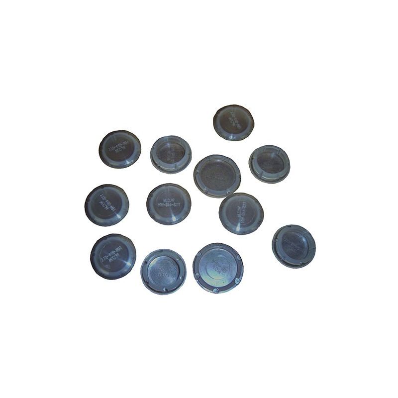 Hinge Screw Plugs; Conv. Clear