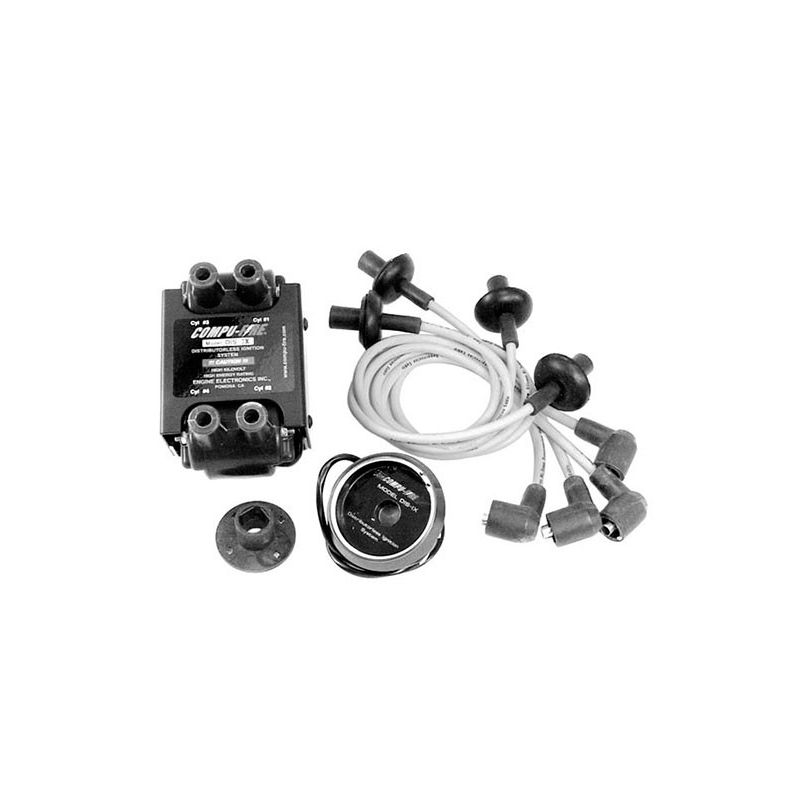 Compufire Dis Ignition System; Ignition system with blue wires