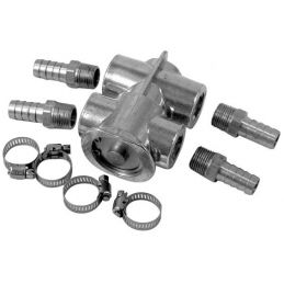 Oil Thermostat; W/fittings & clamps