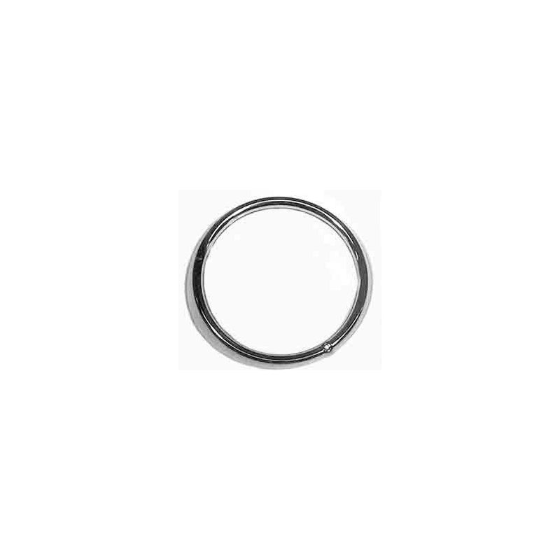 Chrome Headlight Ring; Chrome