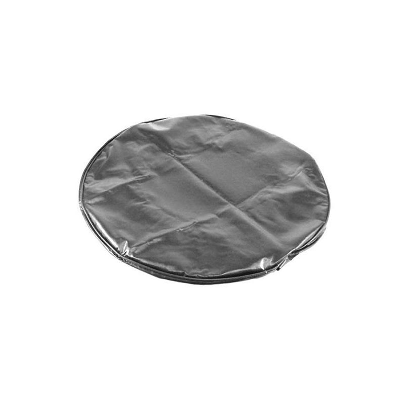 Spare Tire Mount And Covers; Cover black
