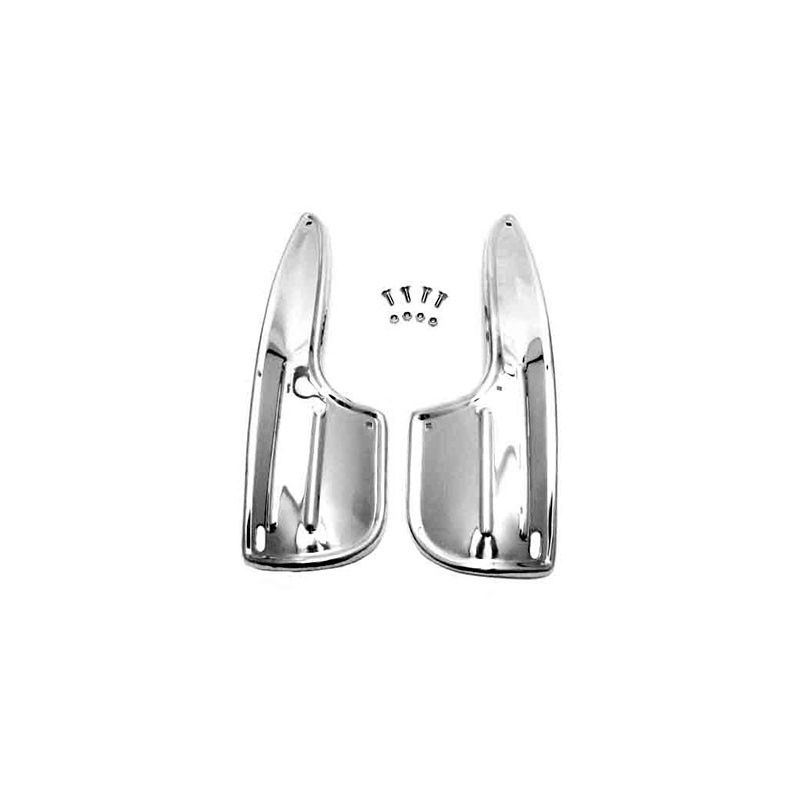 Front & Rear Fender Guards; Rear Stainless steel