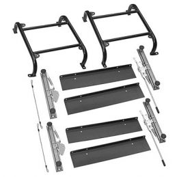 Super Seats; Seat mount kit slide/slide (pr)