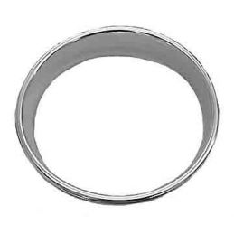 Speedometer Rings; Chrome