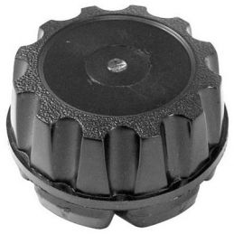 Empi 5-spoke Wheels; Replacement cap black