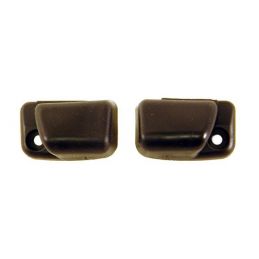 Sunvisor Clips; Black (pr)