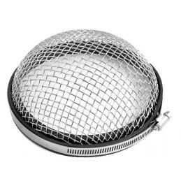 Fan Intake Screen; Chrome