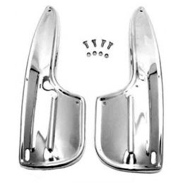 Front & Rear Fender Guards; Rear Stainless steel