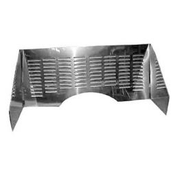 Stainless Steel Firewall Kits; Louvered 3pc.