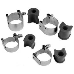 HD Sway Bar Clamp Kits; Clamps & bushings stk bar