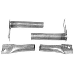 Baja Rear Bumpers; Replacement hardware kit for single tube shock mount