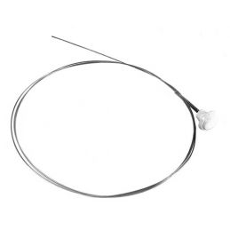 Hood Release Cable & Knob; White