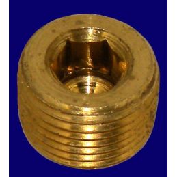 Oil Fittings Brass; Oil passage plug 3/8" pipe