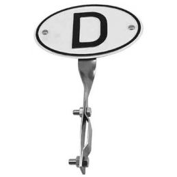 D Origin Plate w/bracket; W/bracket