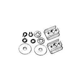 Window Regulator Bushing Set; Convertible only