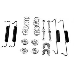 Brake Hardware Kits; Rear