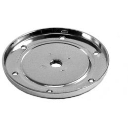 Chrome Sump Plates; W/o plug