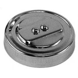 Chrome Oil Cap; Stock