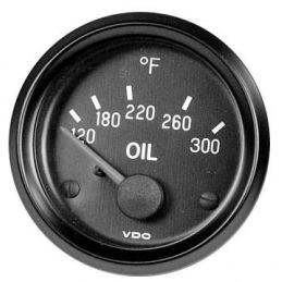 VDO Performance Instruments - Cockpit; *Oil temperature 300 DEGREE 2 1/16"