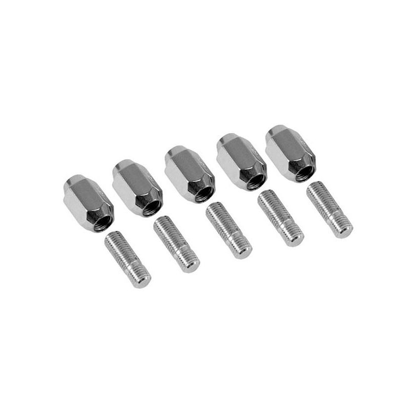 Wheel Stud And Nuts; 12mm-1.5 