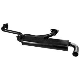 Header Systems; Single quiet muffler and header