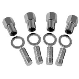 Wheel Stud And Nuts; 14mm/1/2-20 