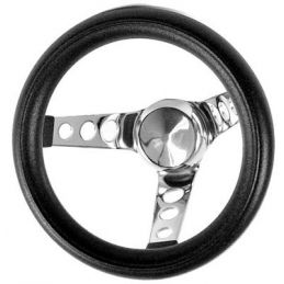 Foam Steering Wheels; 3 spoke deep 10"; 5.5" dish