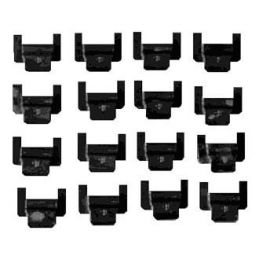 Front Door Scraper Clips; (16PC)