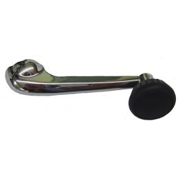 Door Window Cranks; Black