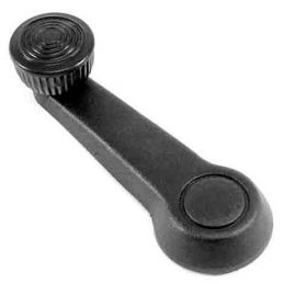 Door Window Cranks; Black